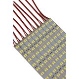 Hazar Led 12V 5730 Çift Sıra Alüminyum Çubuk LED 144 Ledli Beyaz 1m