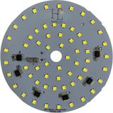 Hazar Led 220 Volt 50 Watt Smd 2835 Ledli Hazır Projektör Ledi Beyaz Yuvarlak Pcb Avize Ledi - 10 cm