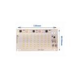 Hazar Led 220 Volt 50 Watt Smd 2835 Ledli Hazır Projektör Ledi Gün Işığı Hazır Projektör Pcb