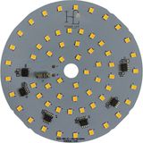 Hazar Led 220 Volt 50 Watt Smd 2835 Ledli Hazır Projektör Ledi Gün Işığı Yuvarlak Pcb Avize Ledi - 10 cm