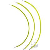 Hazar Led 3 Volt 130MM Esnek LED Filament Yeşil Retro Tungsten Filament 3 Adet - 13 cm
