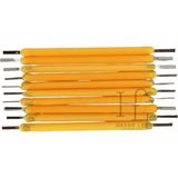 Hazar Led 3 Volt 38MM LED Filament Gün Işığı Retro Tungsten Filament 10 Adet - 3 mm