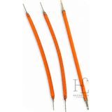 Hazar Led 3 Volt 60MM Esnek LED Filament Pembe Retro Tungsten Filament 5 Adet - 6 cm
