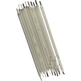 Hazar Led 3 Volt 68MM LED Filament Mavi Retro Tungsten Filament 10 Adet - 6 cm