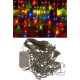 Hazar Led 4.5 Metre Saçak Led 96 Ledli 16 Saçaklı Eklenebilir Kelebek Fonksiyonlu RGB Dekoratif Led Işık Yılbaşı Süsü - 3 m - Renkli