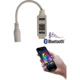 Hazar Led Bluetooth Cep Telefonundan RGB Şerit Led Kontrol 5-24 Volt 6 Amper - 1 m - Renkli