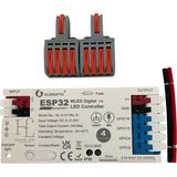 Hazar Led ESP32 Pixel LED Kontrol Devresi 4 Kanallı Wled Dijital LED Kontrol 5-24 Volt - 10 cm - RGB
