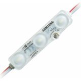 Hazar Led Samsung 3'lü Mercekli Modül Led 12 Volt Yeşil (10 Adet)