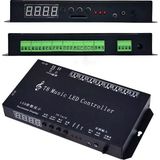 Hazar Led Ses ve Müzik Duyarlı Pixel Led Kontrol Cihazı T-8000AC - 1 m - Siyah