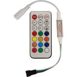Hazar Led SP104E WS2811-WS2812 ARGB Pixel Led Kontrol Devresi 21 Tuşlu RF Kumanda 5-24V