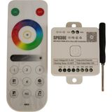 Hazar Led SP630E Bluetooth Müzik Pixel Şerit LED Denetleyici 5 Kanal Rgbw+Ww LED Kontrol Cihazı+Kumandası 5-24V