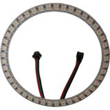 Hazar Led WS2812B Matrix Ekran Rgb LED Ayrı Ayrı Adresli 45 LED Halka LED Matrix Dijital Esnek Ekran 5 Volt