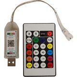 Hazar Led WS2812B USB Girişli Bluetooth Kontrollü Pixel LED Kontrol Devresi 5V