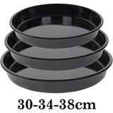 Hazar Pazar Emaye Fırın Tepsi Seti 30/34/38 cm Boylarda 3 Tepsi