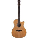 Haze F-560CEQN Elektro Akustik Gitar - Natural
