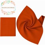 Hazel & Coral 2 Katlı Müslin Bebek Örtüsü & Battaniyesi Kahverengi - 75 x 75 cm