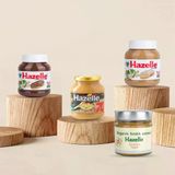 Hazelle Avantaj Paket Organik, Sütlü, Kakaolu, Şekerli Fındık Ezmesi 4 Lü Paket