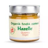 Hazelle Şekersiz Organik Fındık Ezmesi 200 gr (%100 Fındık) Glutensiz