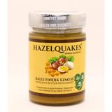 Hazelquakes 300GR Akışkan Ballı Fındık Ezmesi (%90 Fındık,%10 Bal) - 300 gr