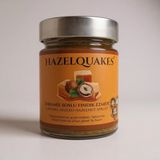 Hazelquakes Karamel Soslu Fındık Ezmesi (%50 Fındık & %50 Karamel Sos) - 300 gr