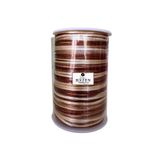 Hazen Home Örgü Ipi Neon Renk Ebruli Sıçan Kuyruğu Floş Ip Çanta Örme Ipi Makrome 2 Mm 100 Metre - Kahverengi