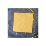 hazer case AHŞAP SUPLA BARDAK ALTLIĞI KARE LAZER KESİM 10*10 CM 3 MM HAM MDF 12 ADET
