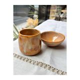 HAZEYA SERAMİK Stoneware Espresso Fincan Takımı Handmade