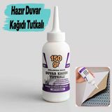 Hazır Duvar Kağıdı Yapıştırıcısı (150 Gr) Şeffaf Sıvı Tutkal Vinil Bordür Tekstil Kağıtları Yapıştır