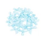 Hazır Fiyonk Sade Minik Saten Kurdele 2 cm - Mavi - 50 Adet