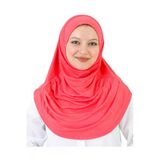 Hazır Giyim Türban Yumuşak Başörtü Şal Pembe