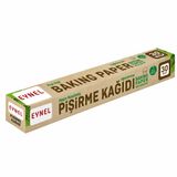 Hazır Kesilmiş Doğal Pişirme Kağıdı, Kahverengi Fırın Pişirme Mutfak Kağıdı, Ağartılmamış Kağıt (37x42 cm) (30 Adet)