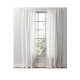 Hazır Pilesiz Keten Tül Perde - Kırık Beyaz 170 x 260