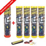 Hazır Sineklik 4 Pencere + 1 Kapı | 5 li Paket