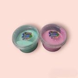 Hazır Slime Event Oyun Hamuru Ele Yapışmaz 180 Gram Hazır Oyun Hamuru Slime Oyun 2 Adet - Yeşil - Pembe