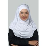 Hazır Türban Büzgülü Pileli Pratik Eşarp Tesettür Hijab - Namaz Örtüsü
