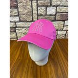 Hazme Ny Yankees New York Beyzbol Cap Şapka - 56 - 57 cm - Pembe