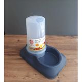 Hazneli 3,5 Litre Kedi Kopek Mama Ve Su Kabi