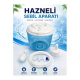 Hazneli Su Arıtma Cihazı Damacana Üstü Sebil Aparatı 5 Litre