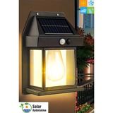HB-700 Model Dekoratif Güneş Enerjili Bahçe LED Ampül Hareket Sensörlü Bahçe LED Su Geçirmez 3 Mod'lu Solar Duvar LED