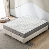 HB Bedding | Comfort Ortopedik Yaylı Yatak Üstün Konfor ve Sağlıklı Uyku | 22cm Kalınlık | - Beyaz - 100 x 200 cm