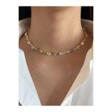 h&b design jewel Gold Lale Kolye