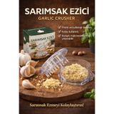 HB LİFE Döndürmeli Sarımsak Ezici Pres | Sarımsak Öğütücü Fındık ve Ceviz Kıracağı