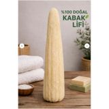 HB Organik Doğal Ürünler Ham Kabak Lifi - Doğal Kese 60-70 cm