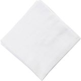 HB Pazar 5 Adet Yüzde Yüz Pamuk Tülbent 75 cm x 75 cm - Beyaz
