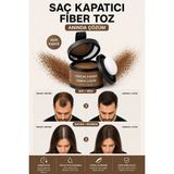 Hb Skin Care Yeni Nesil Saç Dolgunlaştırıcı Koyu Sarı Boya Pudra | Seyrek Sakal Saçlar Için Saç Fiberi | Saç ve Beyaz Kapatıcı Suda Çıkmaz Boya - AÇIK KAHVE RENGİ