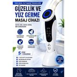 Hb Skin Care Yüz Germe Sıkılaşma Masaj Aleti Şarjlı Cilt Gençleştirme Fonksiyonu Beyaz Renk