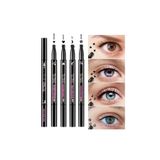 Hb Tasarım 4 Adet Çift Taraflı Yıldız Çiçek Ay Ve Kalp Desenli Eyeliner Waterproof