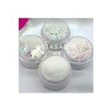 Hb Tasarım Glitter Jel Far Paleti 1 Beyaz Set, 21332hbtsarim