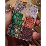 Hb Tasarım Glitter Simli Far Jel Palet+Yüz Taşı