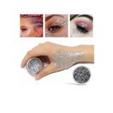Hb Tasarım Gri Glitter Krem Far Yüz Ve Vücut Simi